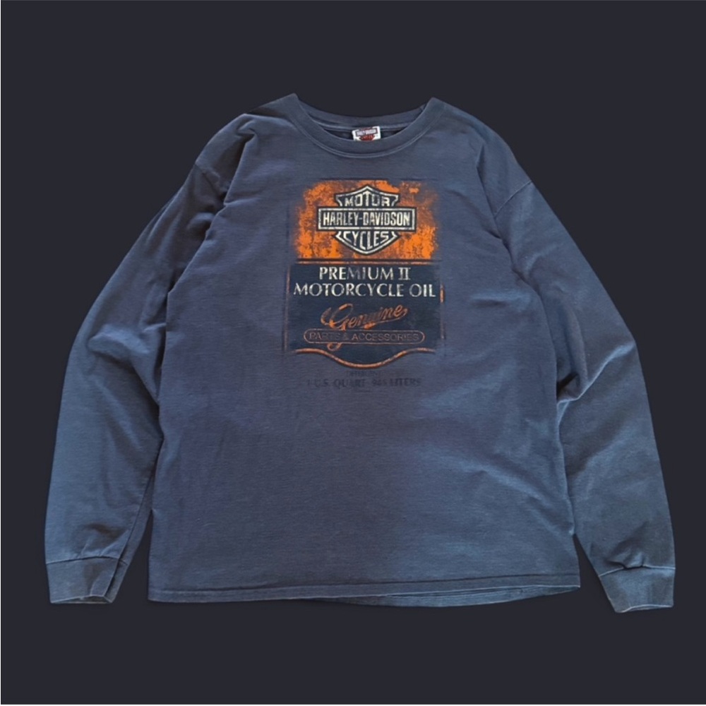 Harley-Davidson Grey Long-sleeve Tee